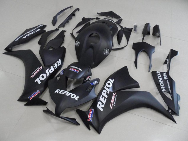 2012-2016 Matte Black Repsol Honda CBR1000RR Motorbike Fairing Kits for Sale