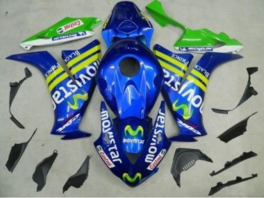 2012-2016 Movistars Honda CBR1000RR Motorcycle Replacement Fairings for Sale