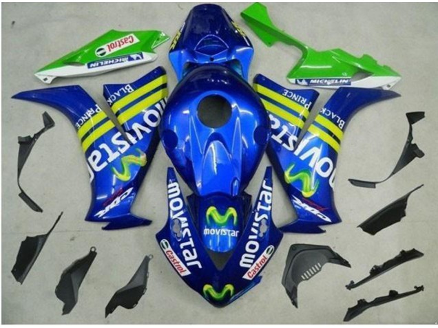 2012-2016 Movistars Honda CBR1000RR Motorcycle Replacement Fairings for Sale