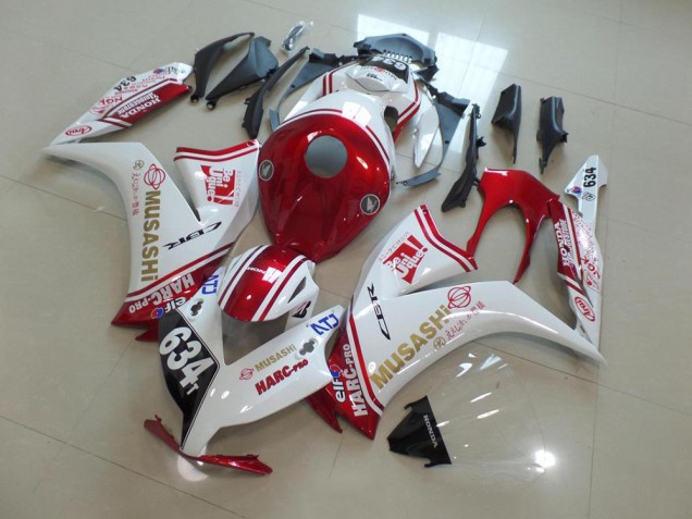 2012-2016 Red Musashi Honda CBR1000RR Bike Fairing for Sale