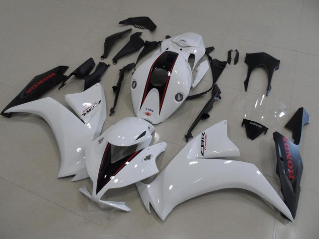 2012-2016 White and Matte Black OEM Style Honda CBR1000RR Motorbike Fairing for Sale