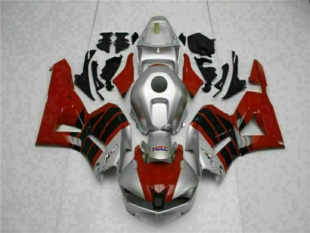 2013-2021 Red Silver Honda CBR600RR Motorcycle Fairing Kits for Sale