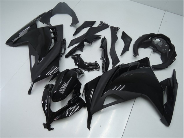 2013-2016 Glossy Matte Black Kawasaki EX300 Bike Fairings for Sale