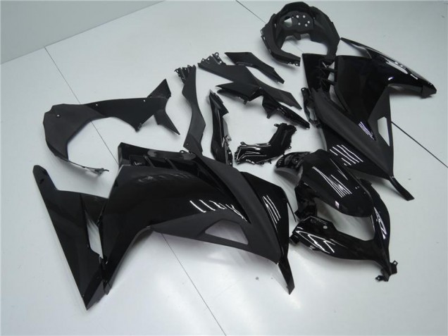 2013-2016 Glossy Matte Black Kawasaki EX300 Bike Fairings for Sale