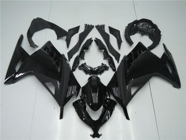 2013-2016 Glossy Matte Black Kawasaki EX300 Bike Fairings for Sale