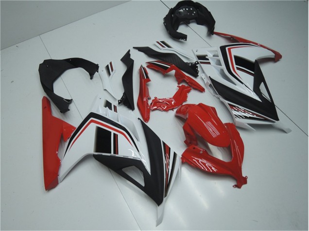 2013-2016 Red White Black Kawasaki EX300 Motorbike Fairing for Sale