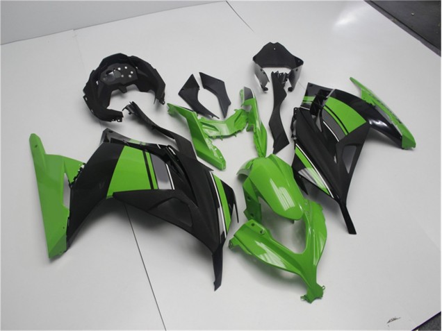 2013-2016 Green Black Kawasaki EX300 Motor Bike Fairings for Sale