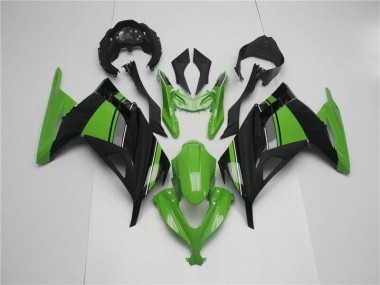 2013-2016 Green Black Kawasaki EX300 Motor Bike Fairings for Sale