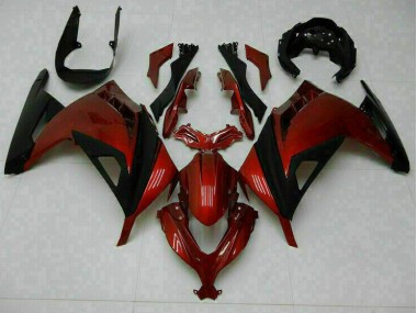 2013-2016 Red Kawasaki EX300 Motorbike Fairing Kits for Sale