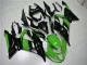 2013-2018 Green Black Kawasaki ZX6R Motorcycle Fairings for Sale