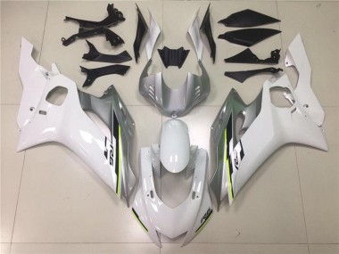 2017-2021 White Silver Yamaha YZF R6 Motorcycle Fairing Kits for Sale