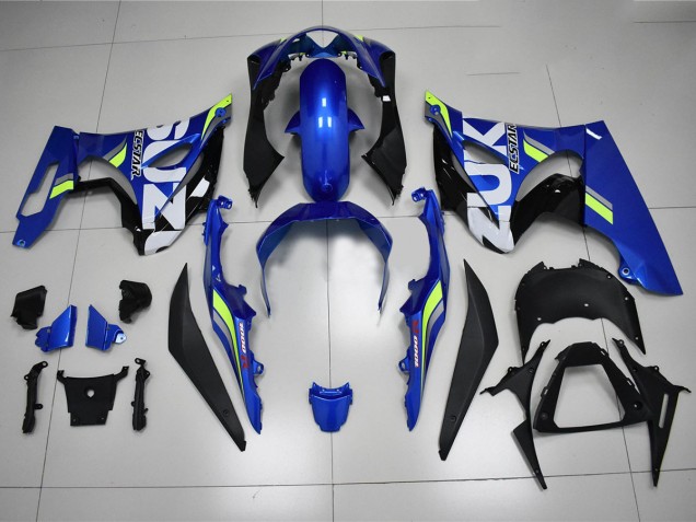 2017-2021 White Green Suzuki GSXR 1000 Motorcylce Fairings for Sale