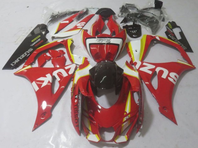 2017-2021 Red Suzuki GSXR 1000 Bike Fairing Kit for Sale