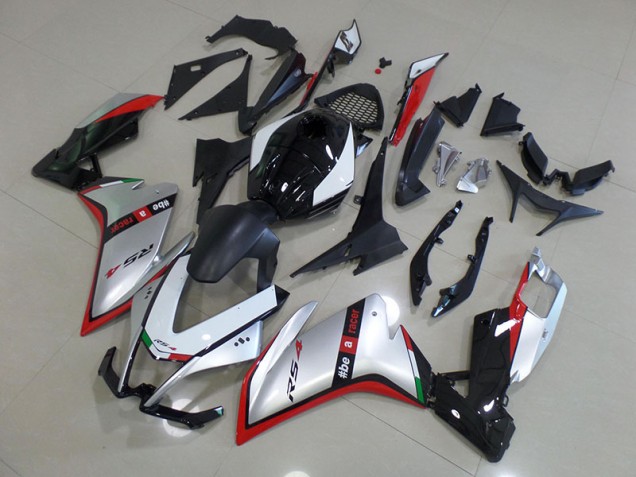 2011-2018 Black Silver Red Aprilia RS4 50 125 Bike Fairings for Sale