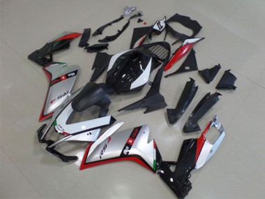 2011-2018 Black Silver Red Aprilia RS4 50 125 Replacement Motorcycle Fairings for Sale