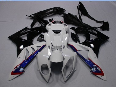 2009-2014 White Black Blue BMW S1000RR Motorcycle Fairing Kit for Sale