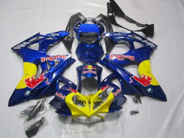 2009-2014 Yellow Blue RedBull BMW S1000RR Replacement Motorcycle Fairings for Sale