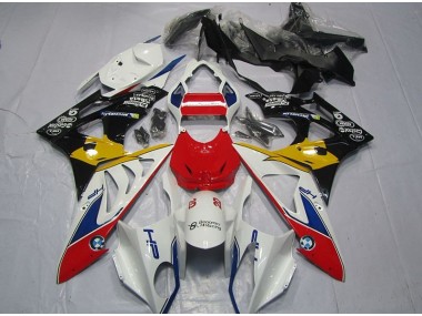 2009-2014 Red White Yellow BMW S1000RR Motorcycle Fairings Kits for Sale