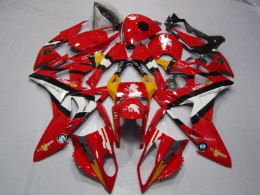 2009-2014 Red White BMW S1000RR Motorcyle Fairings for Sale