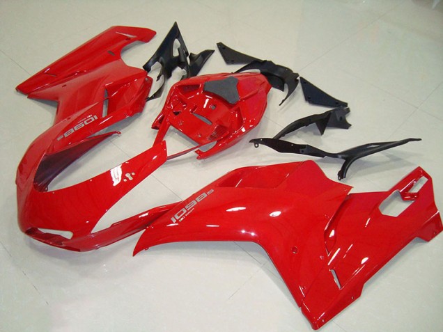 2007-2014 Red Ducati 1098 Motorcycle Fairing Kits for Sale