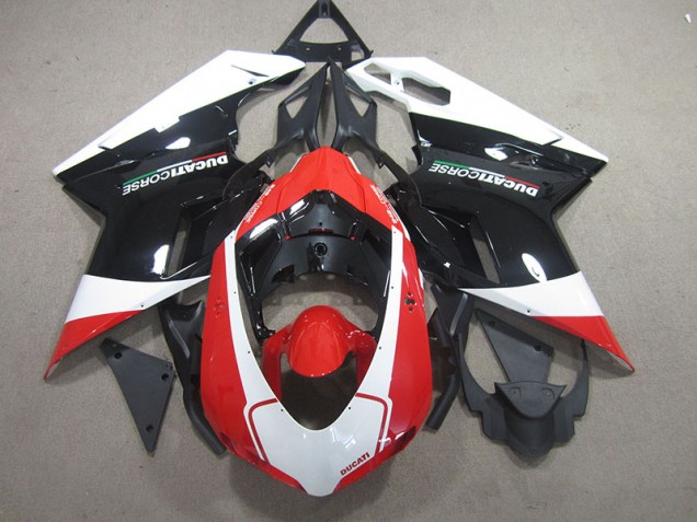 2007-2014 Black Red White Ducati 848 Motorcylce Fairings for Sale