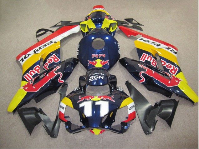 2004-2005 Red Bull 11 Repsol Honda CBR1000RR Replacement Fairings for Sale