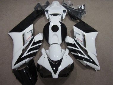 2004-2005 Black White Honda CBR1000RR Motor Bike Fairings for Sale