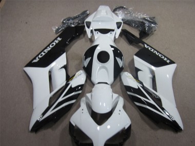 2004-2005 Black White Honda CBR1000RR Motorbike Fairing Kits for Sale