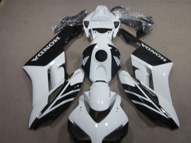 2004-2005 Black White Honda CBR1000RR Motorbike Fairing Kits for Sale