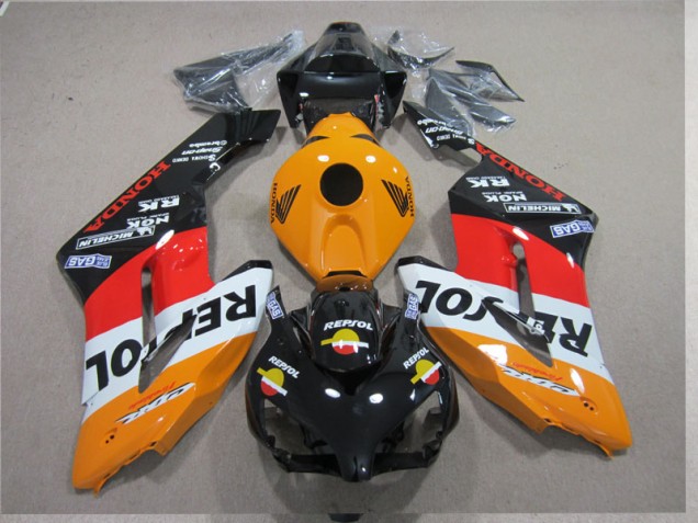 2004-2005 Orange Red Repsol Honda CBR1000RR Moto Fairings for Sale