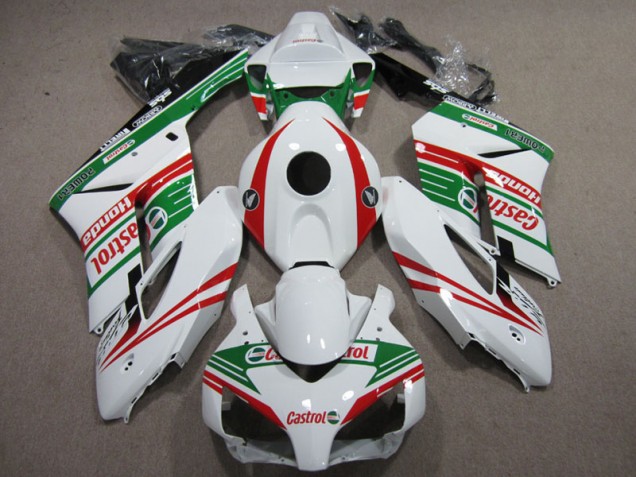 2004-2005 White Red Castrol Honda CBR1000RR Motor Fairings for Sale