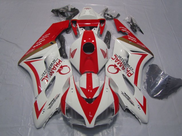 2004-2005 White Red PRAMAC Honda CBR1000RR Motorcycle Bodywork for Sale