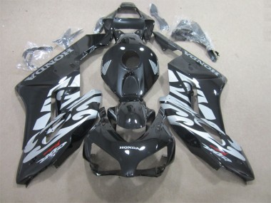 2004-2005 Black Silver Honda CBR1000RR Motorcycle Fairings Kits for Sale