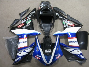 2004-2005 Black White Blue Sterilgarda Volvo Honda CBR1000RR Motorcycle Fairings Kit for Sale