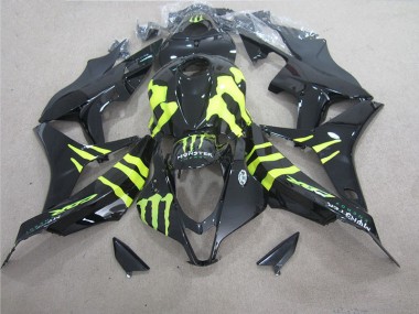 2004-2005 Black Green Monster Honda CBR1000RR Bike Fairings for Sale