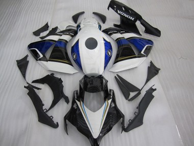 2008-2011 White Black Blue Honda CBR1000RR Bike Fairings for Sale