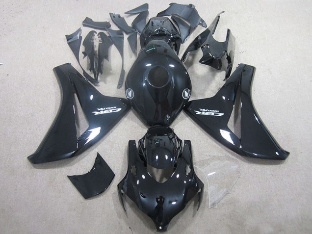 2008-2011 Black Honda CBR1000RR Motorcycle Fairings Kits for Sale