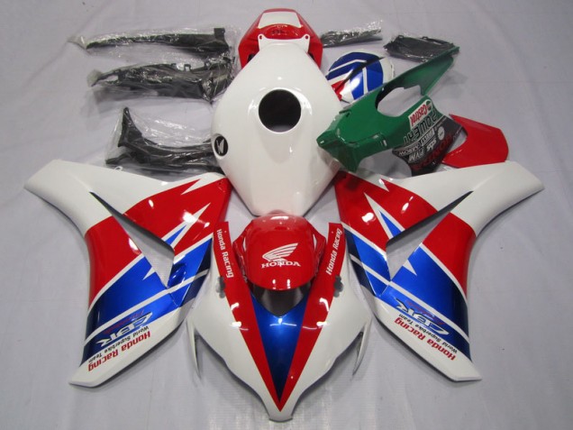 2008-2011 Red White Blue Honda CBR1000RR Motorcycle Fairing for Sale