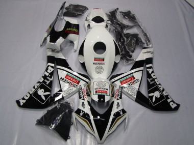 2008-2011 Black White Denso Playboy Honda CBR1000RR Motorcycle Fairing Kits for Sale