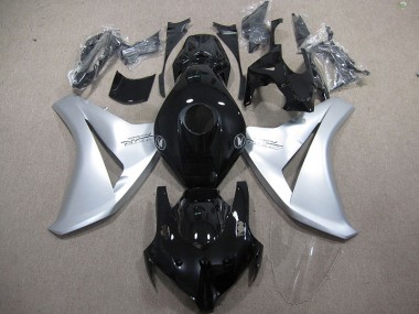 2008-2011 Black Silver Fireblade Honda CBR1000RR Motorbike Fairing Kits for Sale