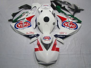 2012-2016 Red White PATA Honda CBR1000RR Motorcycle Fairings Kit for Sale