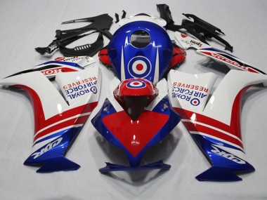 2012-2016 Blue Red Royal Air Force Reserves Honda CBR1000RR Motorcylce Fairings for Sale