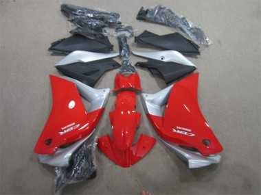 2011-2013 Red Silver Black Honda CBR125R Motorbike Fairing for Sale