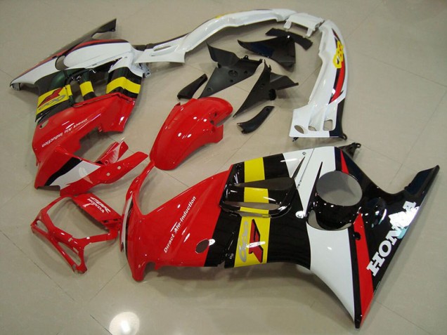 1995-1998 Red Black White Yellow Honda CBR600 F3 Motorbike Fairing for Sale