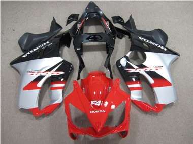 2001-2003 Red White Black Honda CBR600 F4i Motorcycle Replacement Fairings for Sale