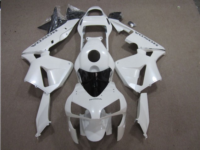 2003-2004 White Honda CBR600RR Bike Fairings for Sale