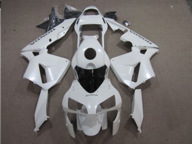 2005-2006 White Honda CBR600RR Motorcycle Replacement Fairings for Sale