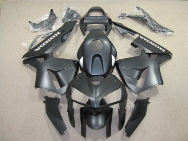 2005-2006 Black Honda CBR600RR Motorcycle Fairings Kit for Sale