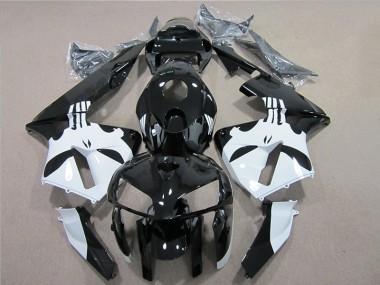 2005-2006 Black White Honda CBR600RR Motorcylce Fairings for Sale