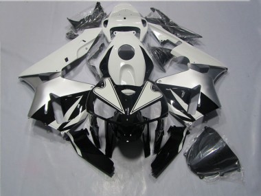 2005-2006 Black White Honda CBR600RR Motorcycle Fairings for Sale